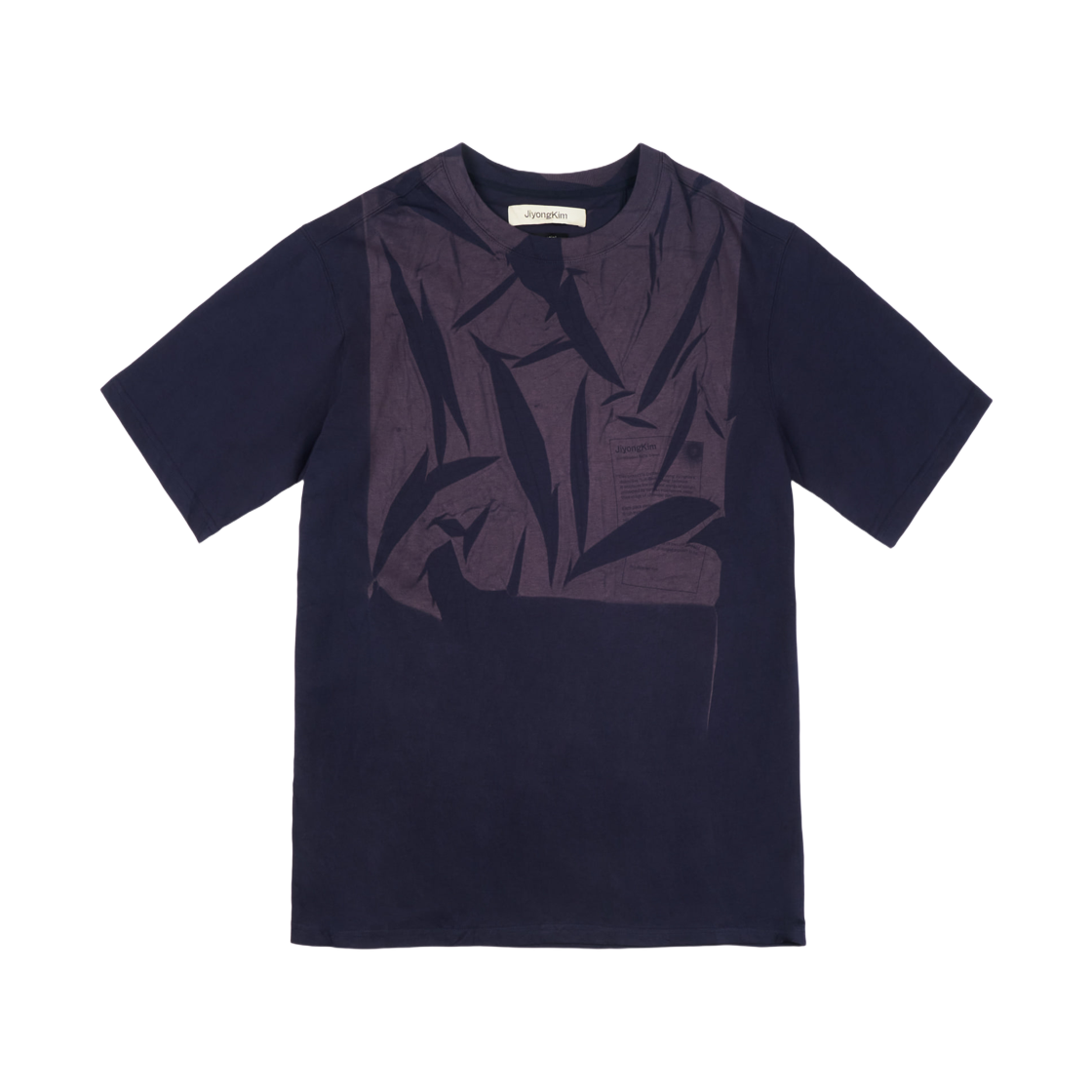 - Jiyong Kim Sun Bleached Pack T-Shirt Navy