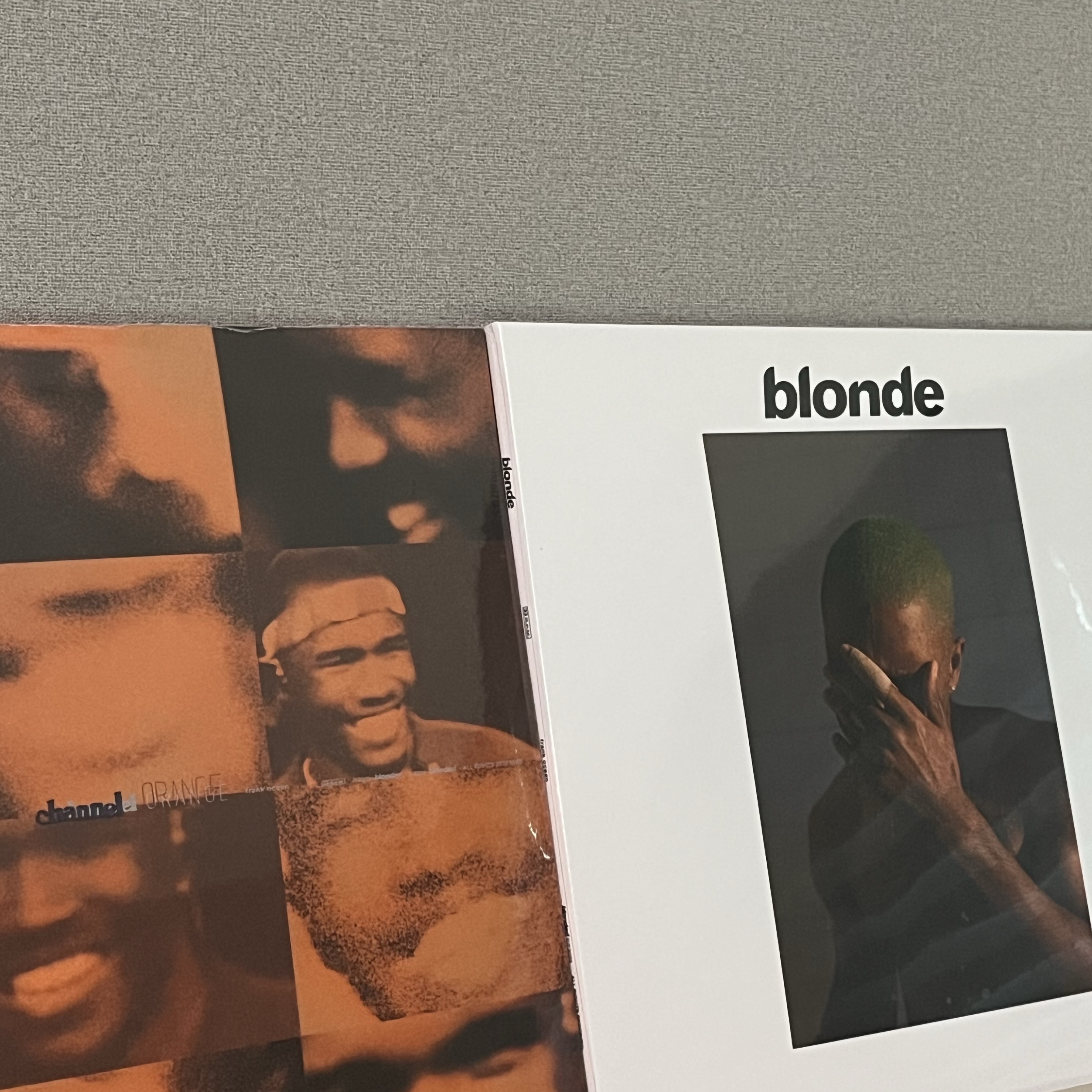 Frank Ocean 1st Album Channel Orange LP Black (2LP), Frank Ocean Blonde Black (2LP) 착용 스타일