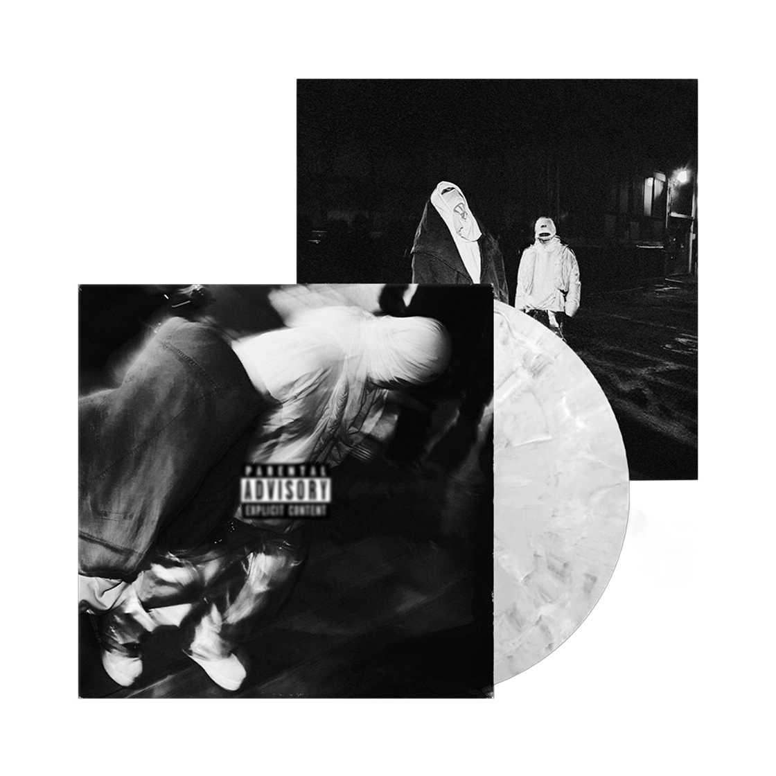 식케이 x 릴 모쉬핏 케이플립+ 디럭스 LP 화이트 마블(Sik-K x Lil Moshpit K-FLIP+ Deluxe LP White Marble)
