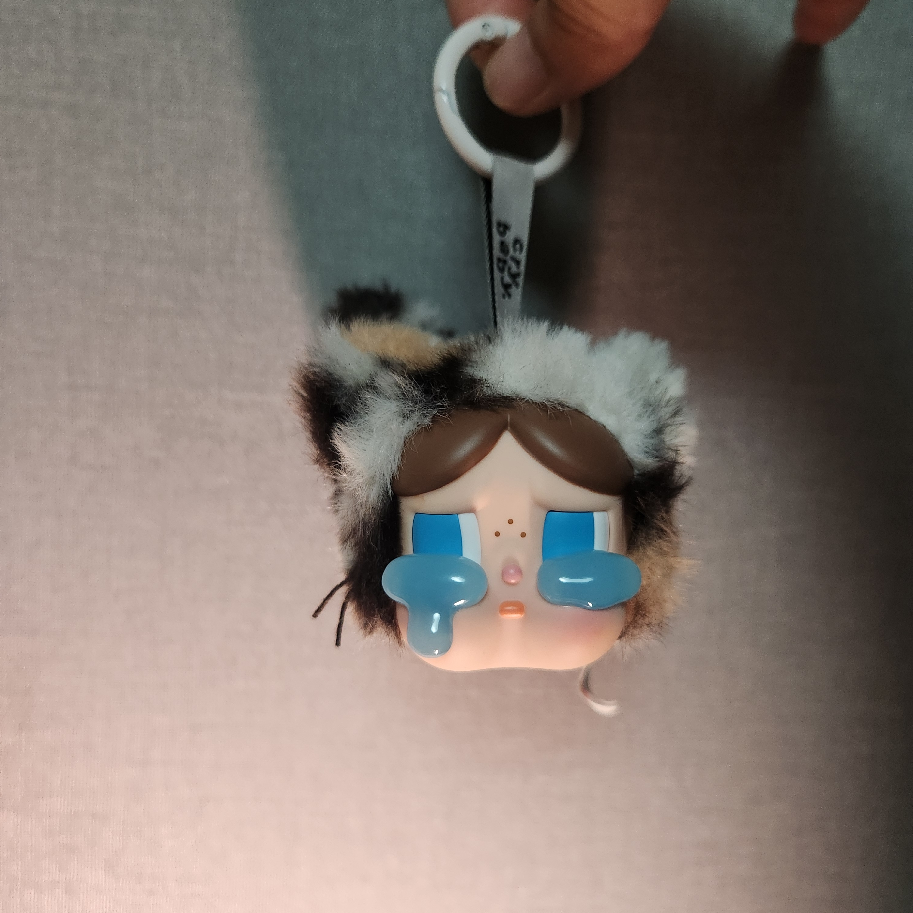 Pop Mart Crybaby Wild But Cutie Series Vinyl Plush Pendant (6 Blind Boxes) 착용 스타일 - 1