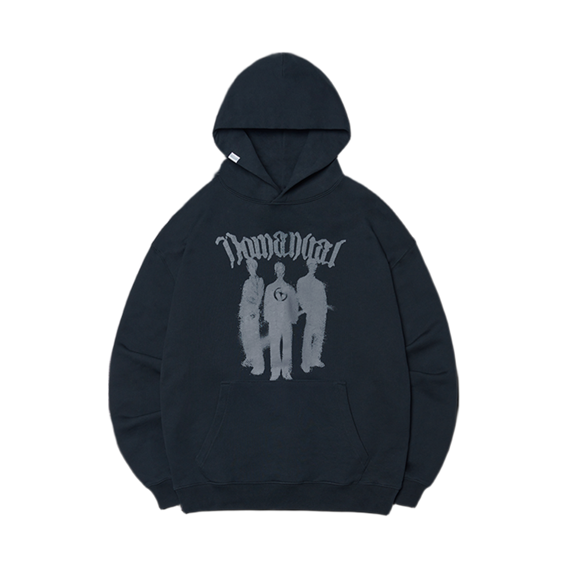 노매뉴얼 T.M 후디 블랙