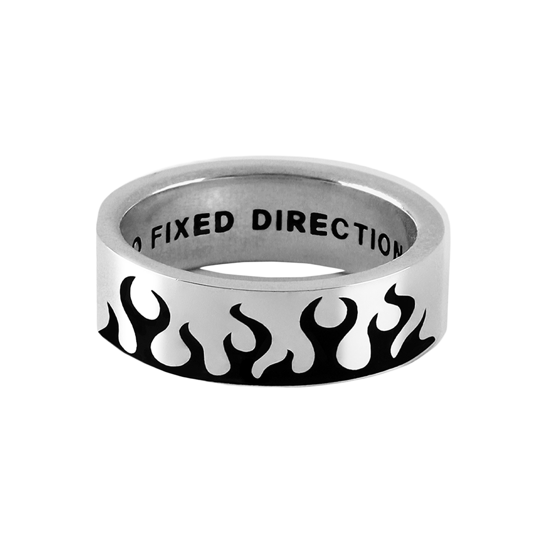 논논 플레임 플랫 링 6mm(Nonenon Flame Flat Ring 6mm)