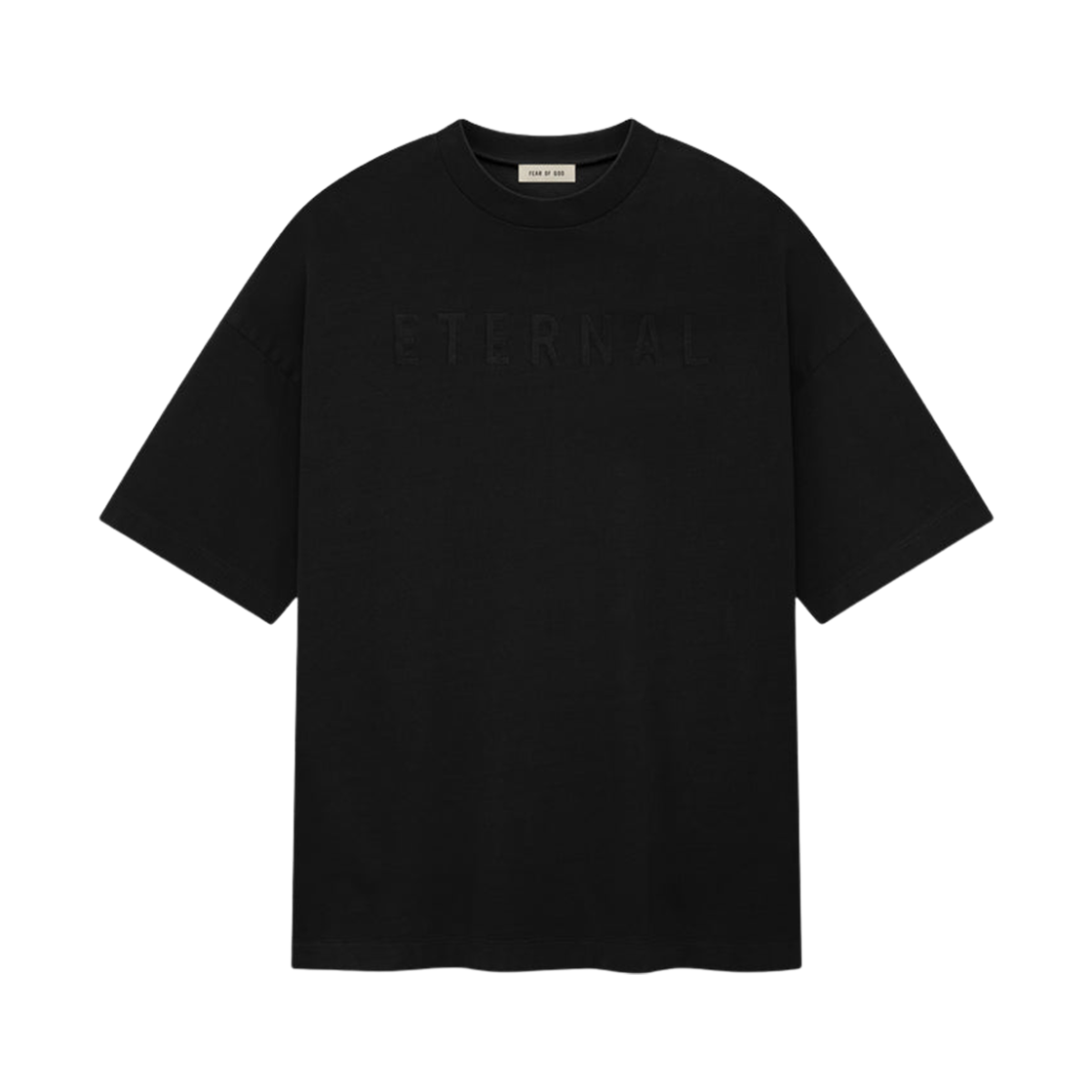 피어 오브 갓 이터널 저지 티셔츠 블랙(Fear of God Eternal Jersey T-Shirt Black)
