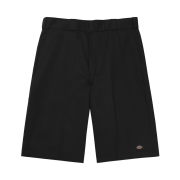 Dickies Loose Fit 13 Inch Flat Front Work Shorts Black