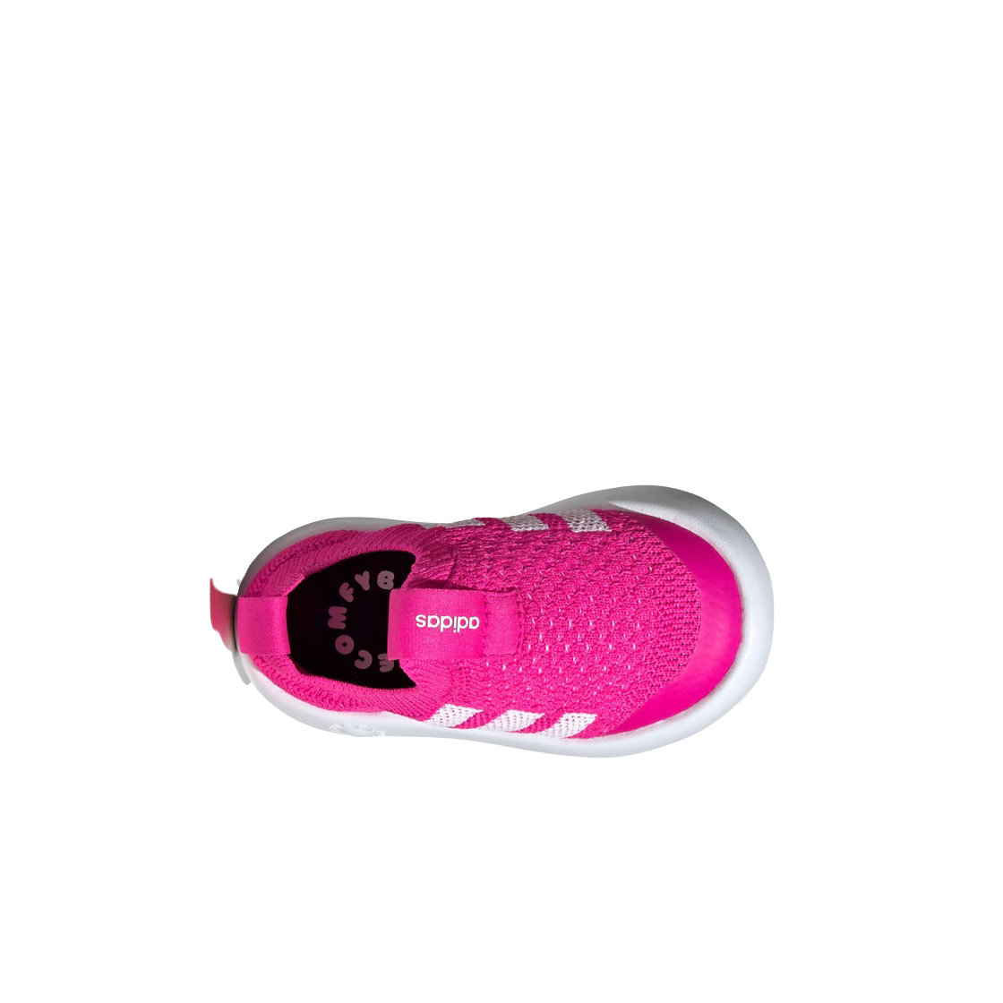 (인펀트) 아디다스 버블컴피 쇼크 핑크 클라우드 화이트((Infant) Adidas Bubblecomfy Shock Pink Cloud White) - 2