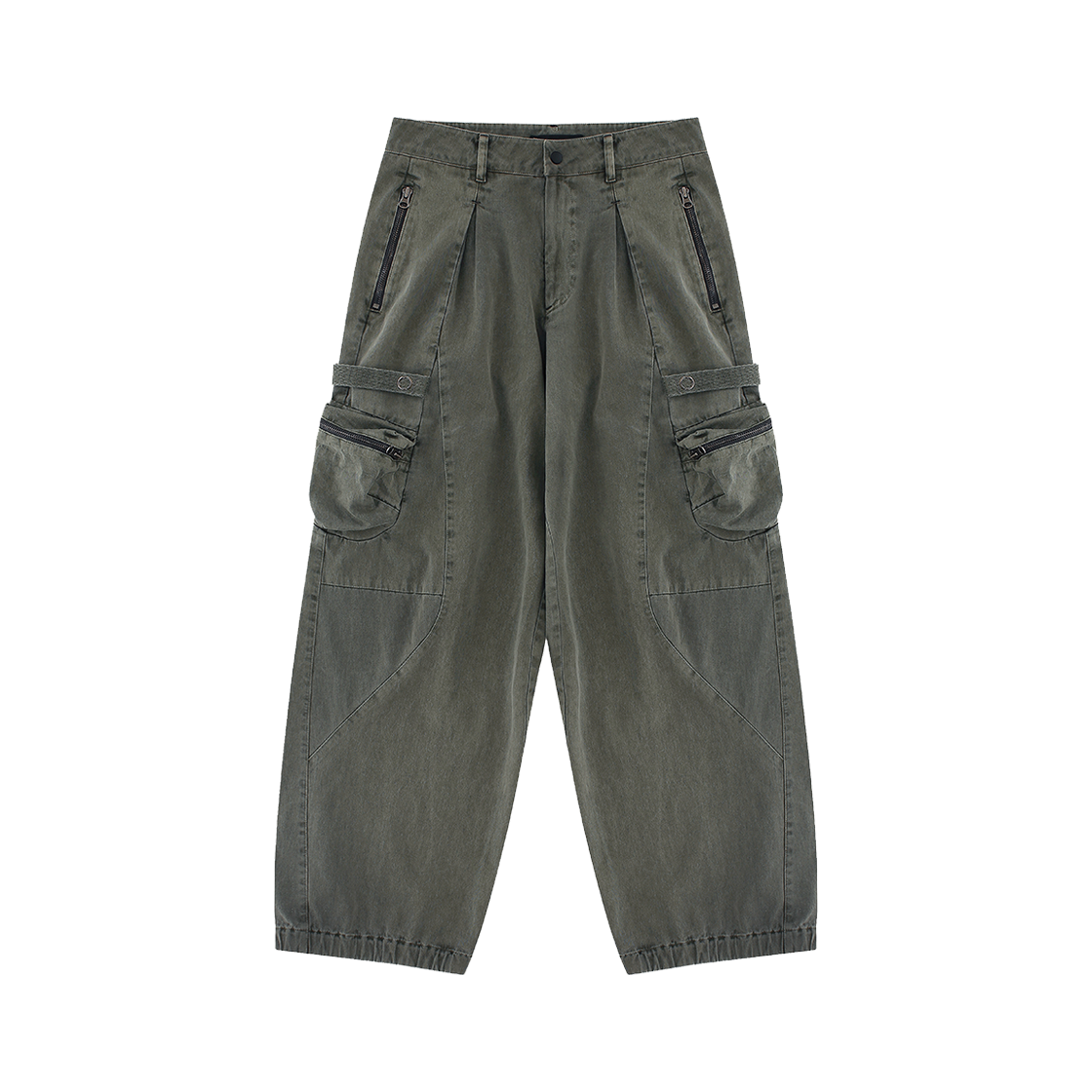 디프런티스 개러지 포켓 팬츠 애쉬 카키(DIFFERENTIS Garage Pocket Pants Ash Khaki)