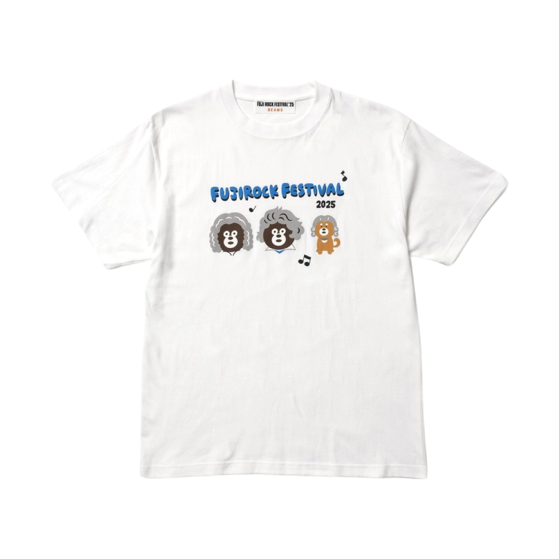 - Beams x Fuji Rock Festival Official Legend Bear T-Shirt White