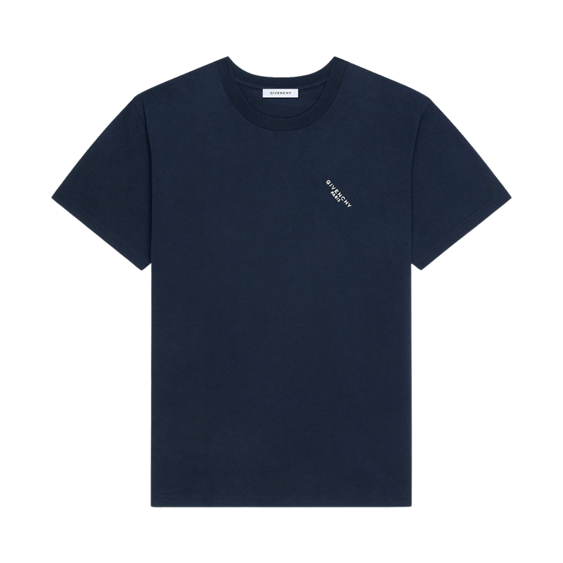 BM71NK3YRR-499 Givenchy Shadow Print Cotton T-Shirt Dark Navy