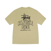 Stussy Cali Grown Pigment Dyed T-Shirt Elm