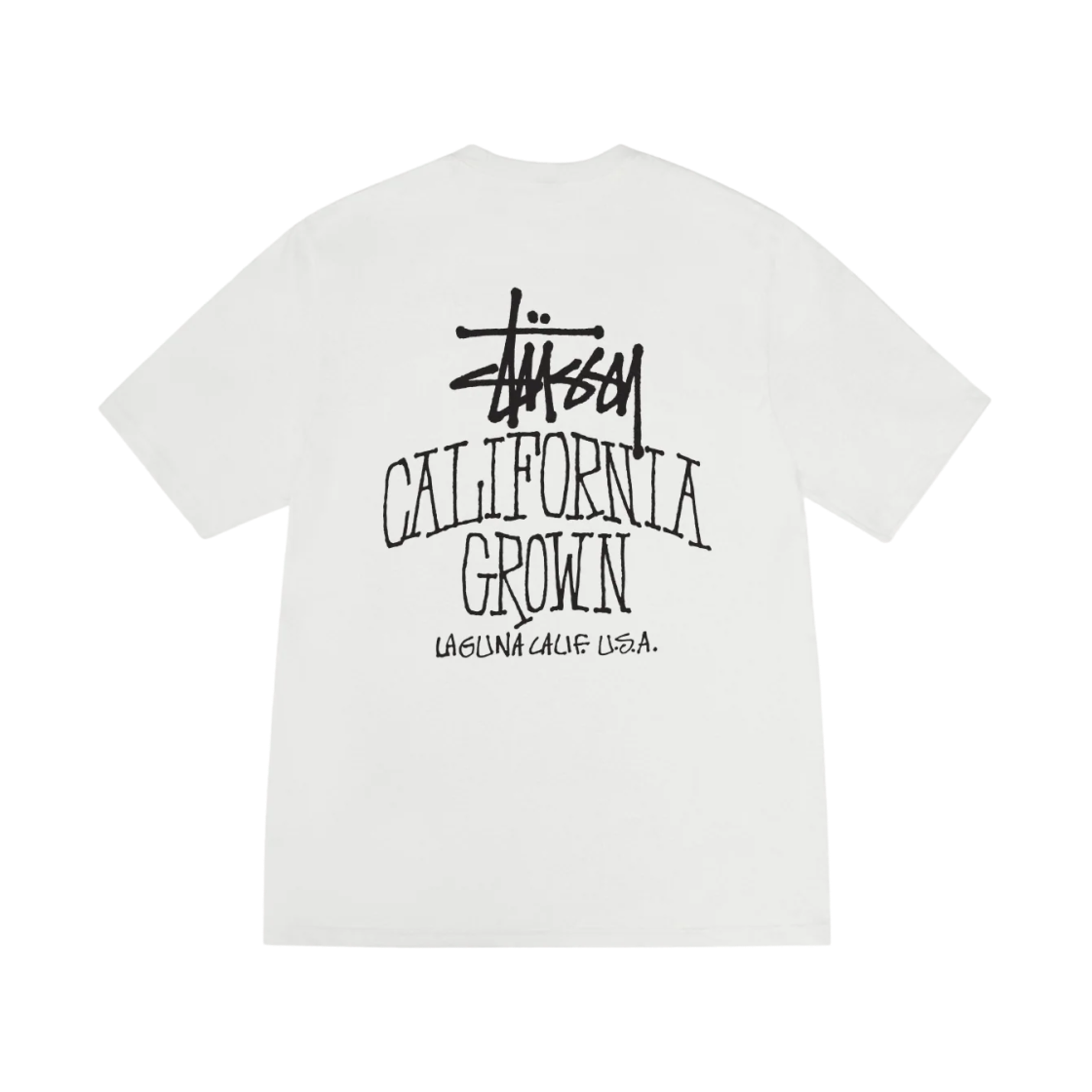 1905162 Stussy Cali Grown Pigment Dyed T-Shirt Natural
