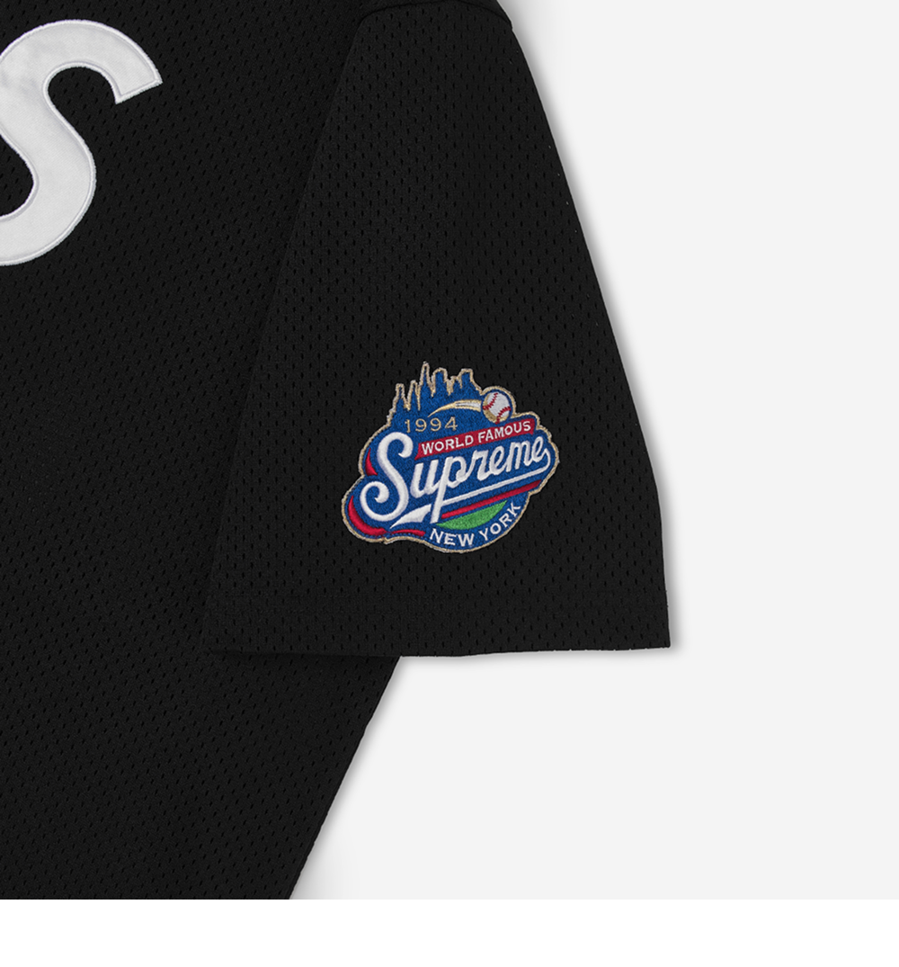 슈프림 S 로고 베이스볼 헨리 블랙 - 25SS | Supreme | KREAM