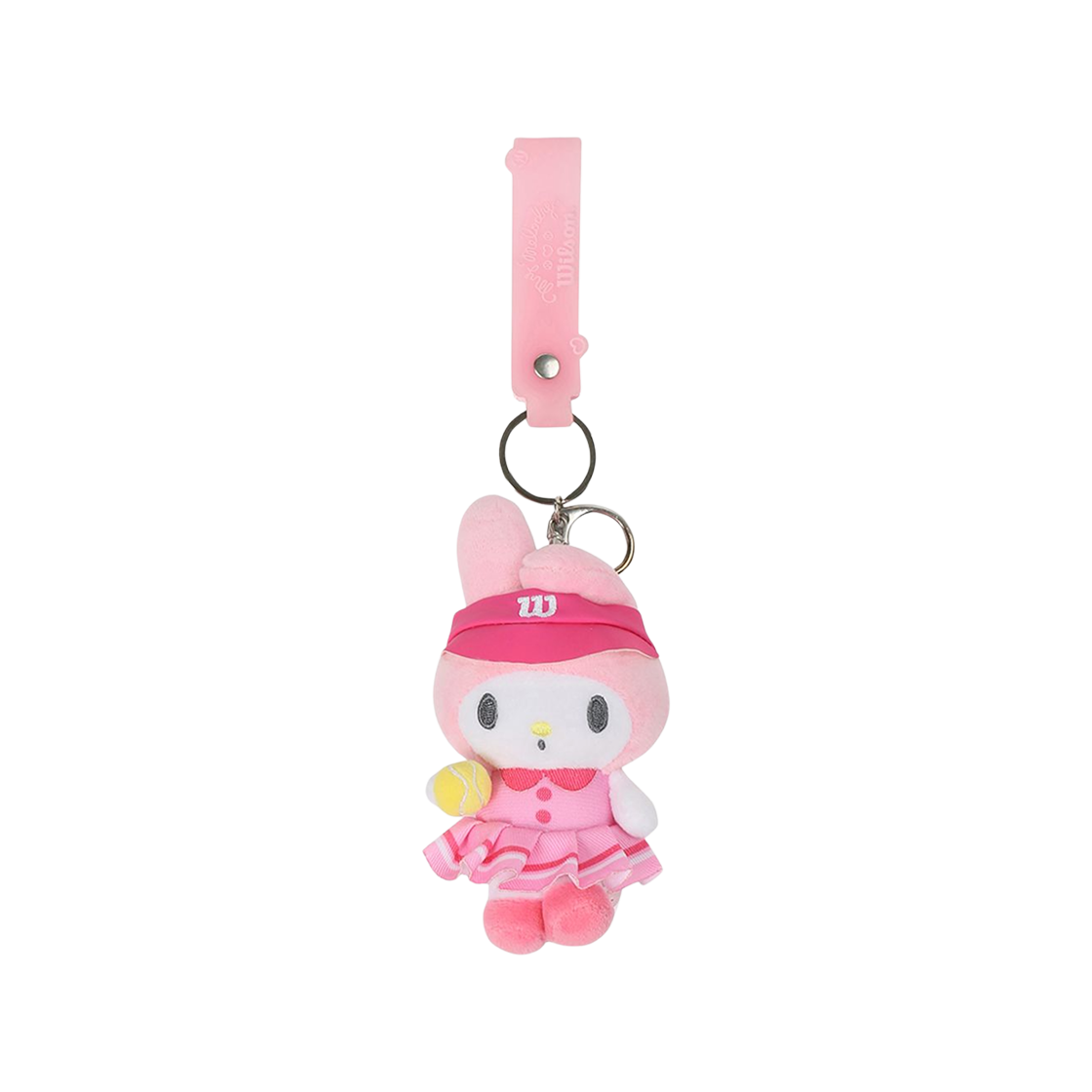 윌슨 x 산리오 캐릭터즈 마이 멜로디 플러시 키링 핑크(Wilson x Sanrio Characters My Melody Plush Keyring Pink)