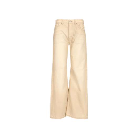 A00546-AE0 (W) Acne Studios Wide Leg Jeans Sand Beige