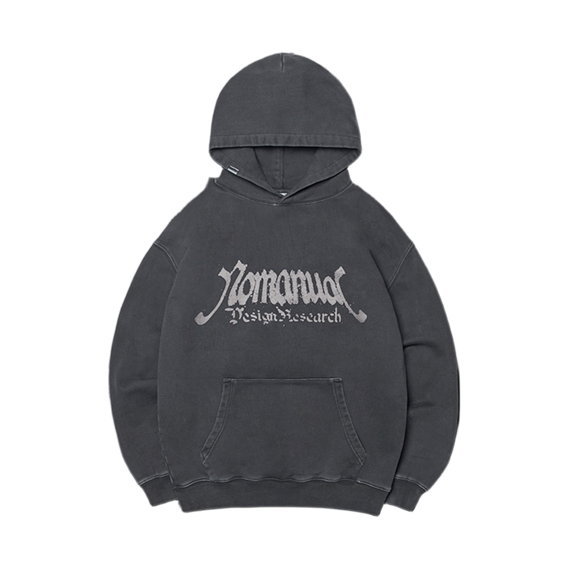 노매뉴얼 P.N.L 후디 차콜