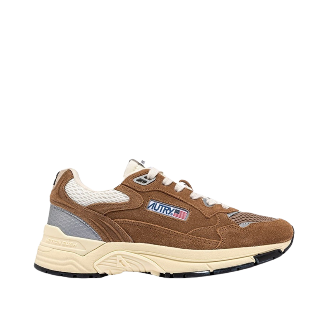 오트리 하이퍼웨이 스웨이드 메쉬 스니커즈 시가 실버(Autry Hyperway Sneakers in Mesh Suede Cigar Silver) - 1