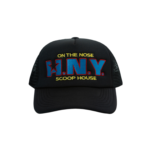 HSH25HW133BKOS Honey Scoop House Star HNY Trucker Cap Black
