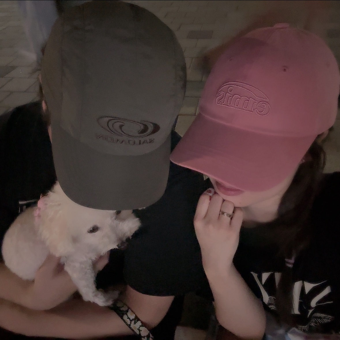 Salomon Link Camp Cap Brown 착용 스타일