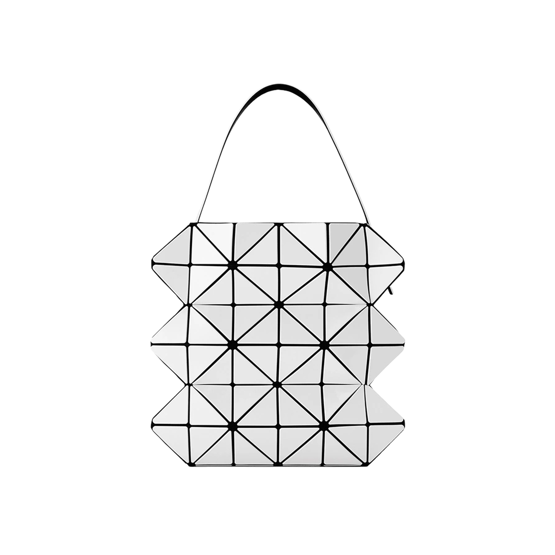 BB56-AG802-08 Bao Bao Issey Miyake Beyond Hand Bag Greyish White