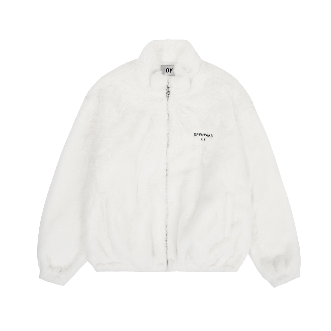 OYBDF1OU036WH OY Sketch Odolly Fur Jacket White - #2