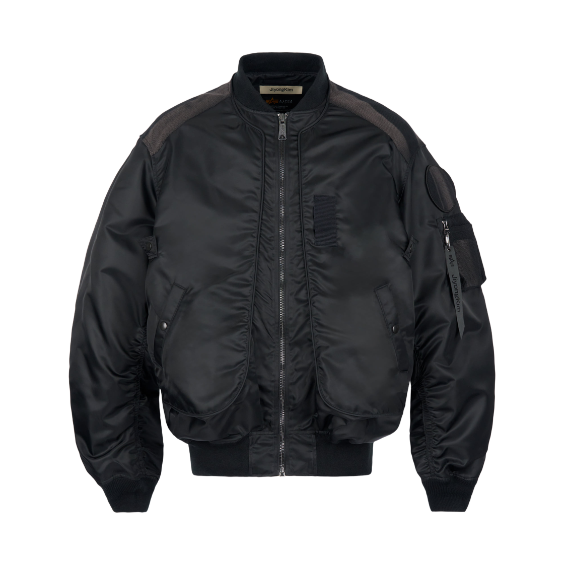 - Jiyong Kim Sun Bleached Flight Bomber Black
