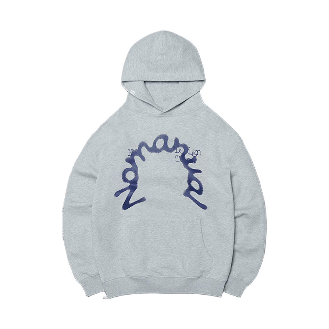 NM63HD08M1ML NOMANUAL S.P.L Hoodie Melange