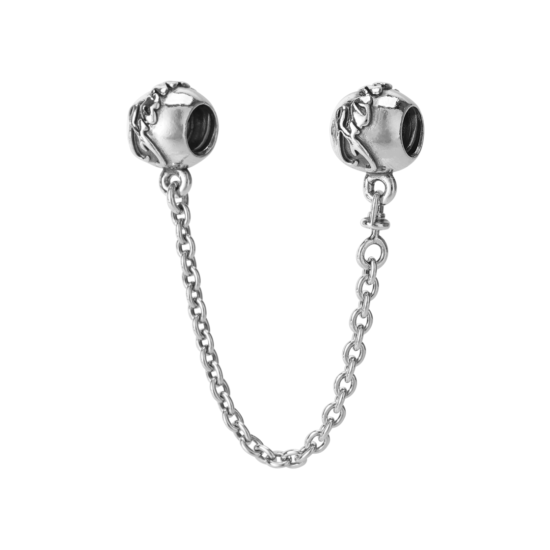 (W) 판도라 패밀리 포에버 세이프티 체인 참 스털링 실버((W) Pandora Family Forever Safety Chain Charm Sterling Silver) - 1