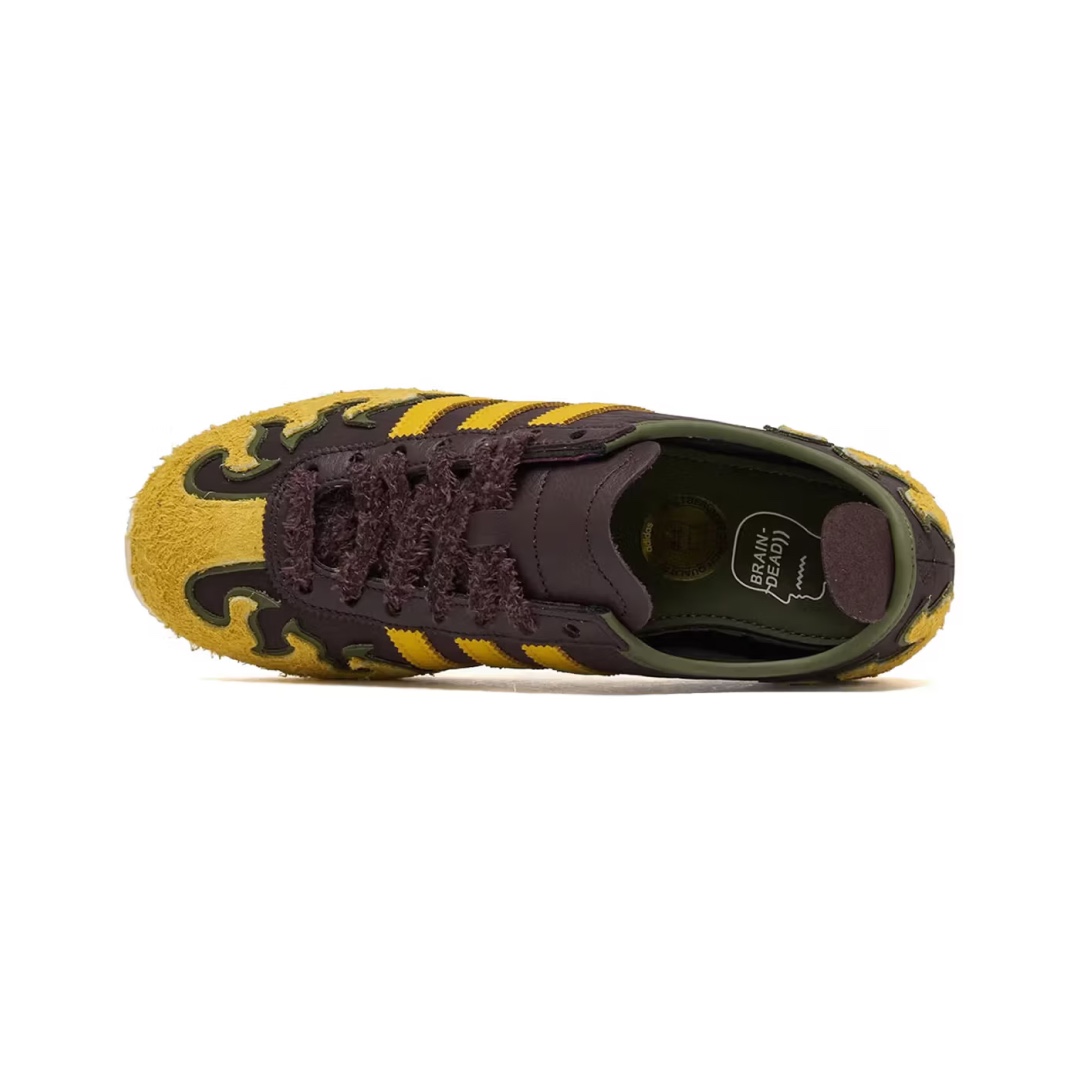 Adidas x Brain Dead Forest Hills Black, Adidas x Brain Dead Forest Hills Green Violet Tone 착용 스타일 - 4