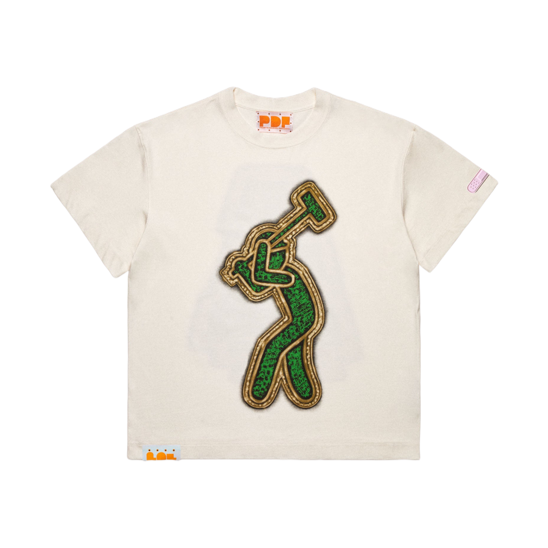피디에프 채널 다이아몬드 티셔츠 화이트(PDF Channel Diamond T-Shirt White)
