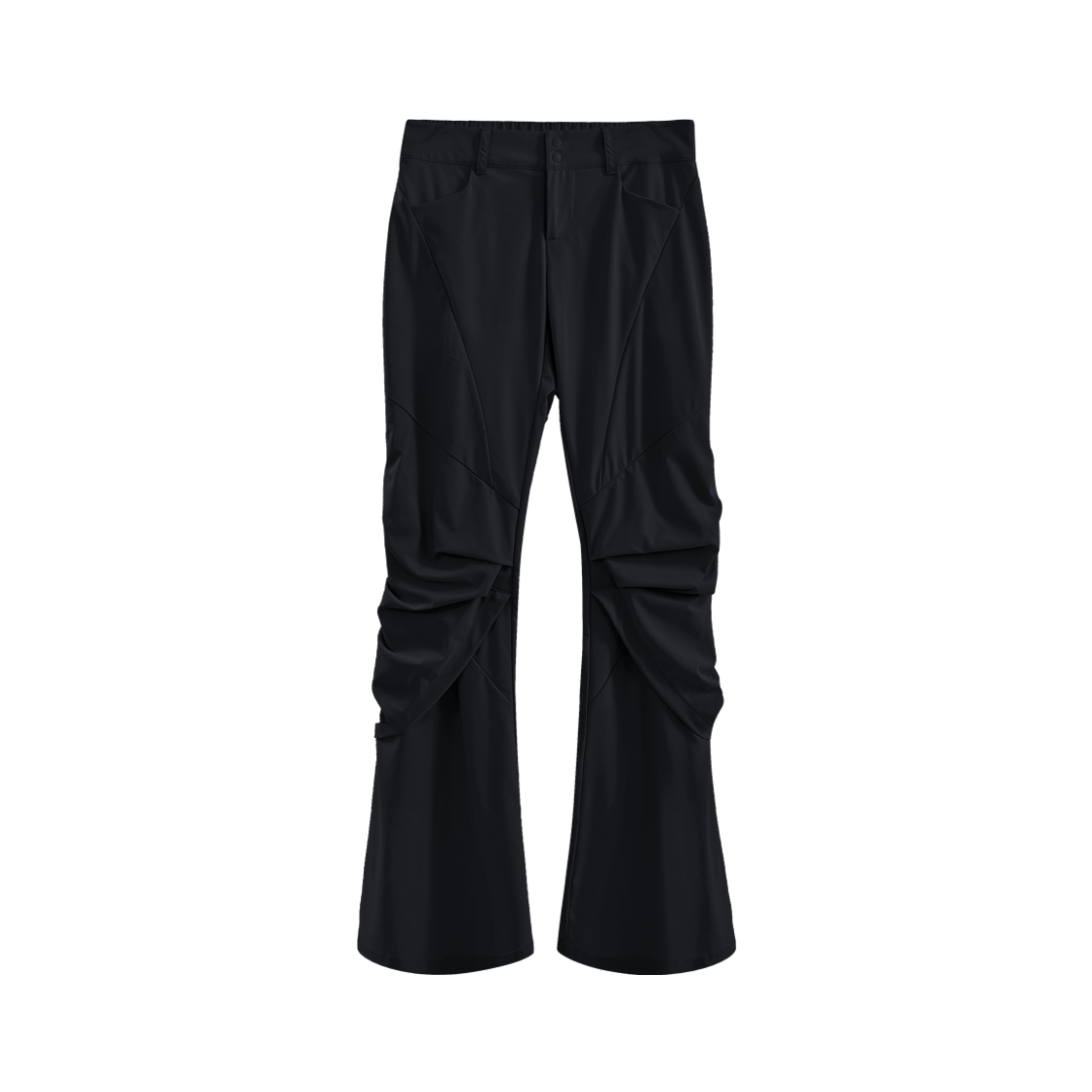 디프런티스 크럼플 팬츠 블랙(DIFFERENTIS Crumple Pants Black)