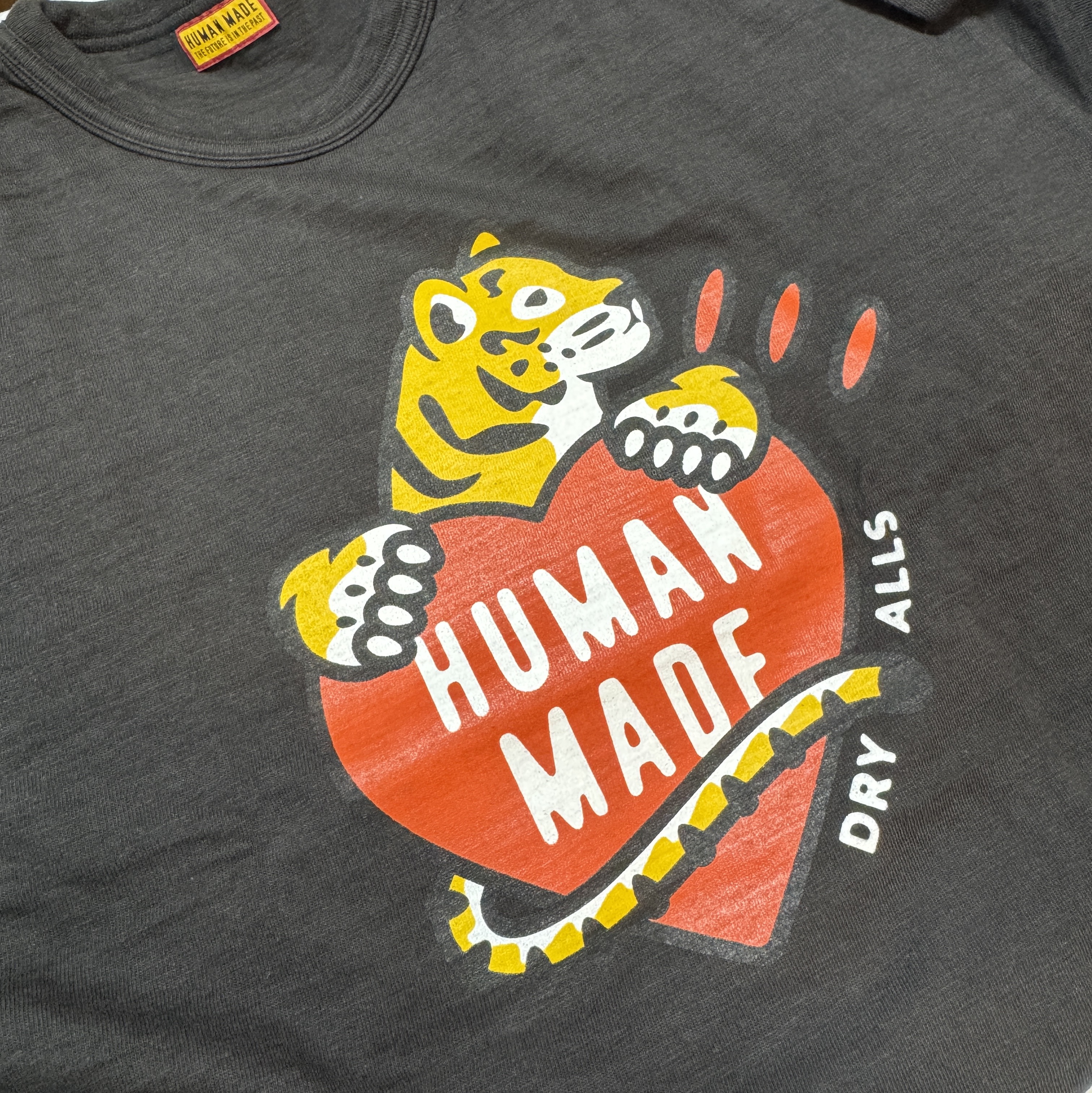 Human Made Graphic T-Shirt Black, Human Made Graphic T-Shirt Black 착용 스타일 - 4
