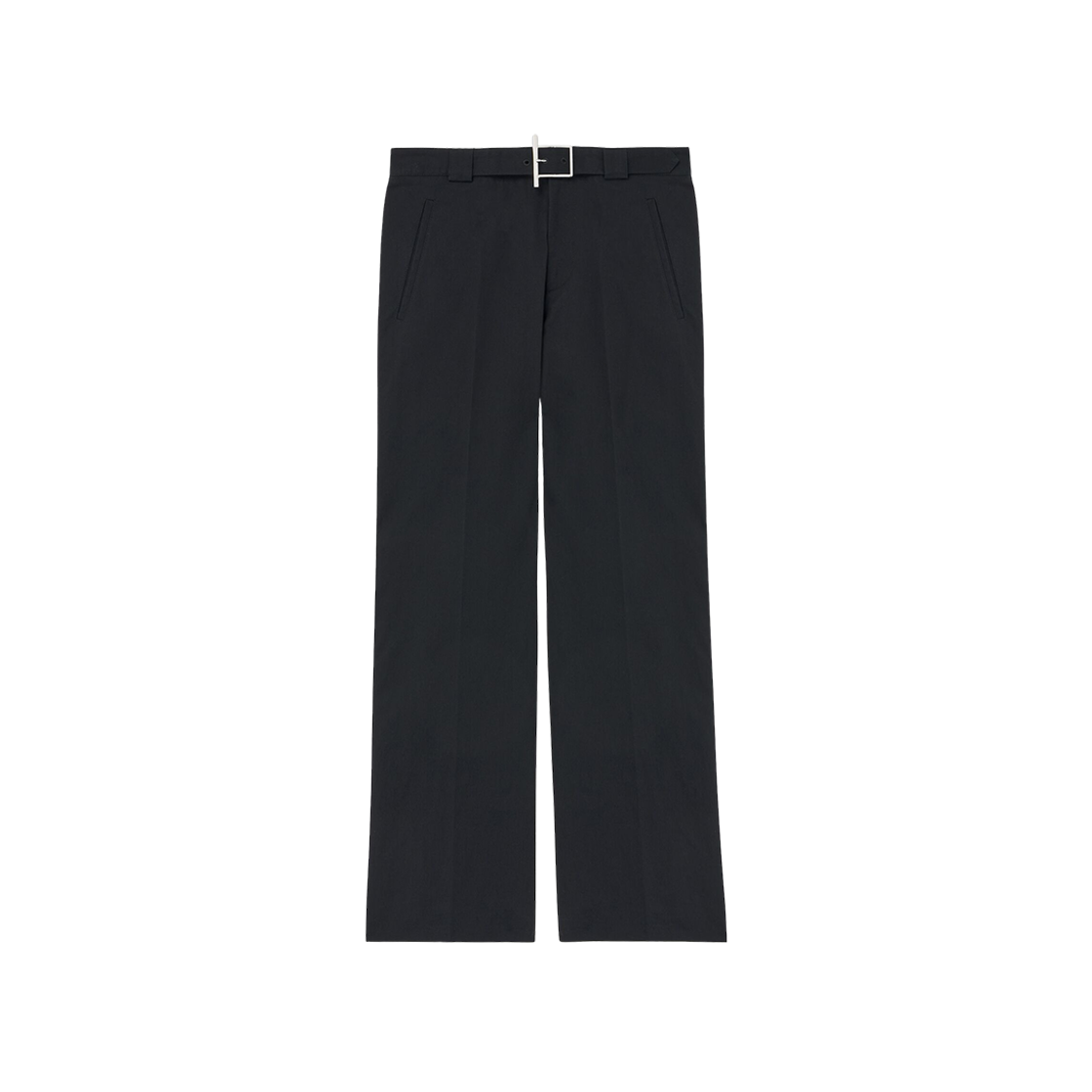 알렉산더 맥퀸 T-바 벨트 트라우저 블랙(Alexander McQueen T-Bar Belt Trousers Black)