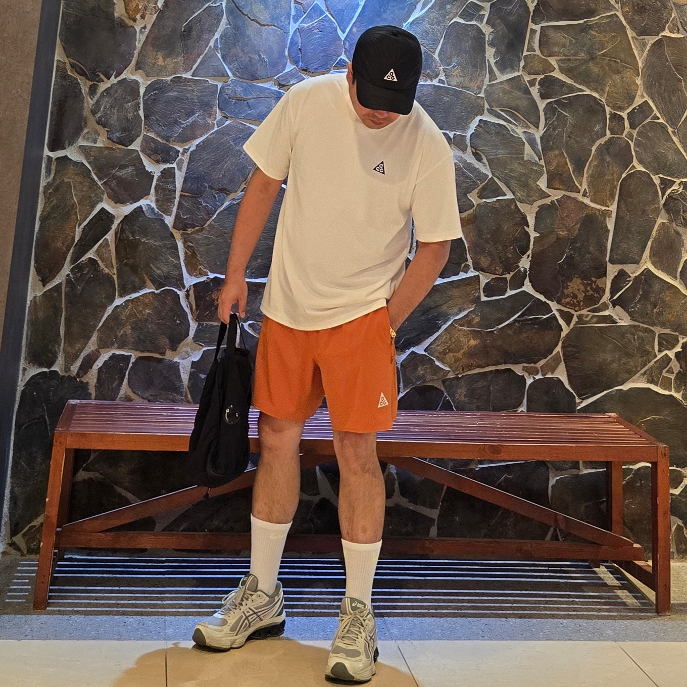 Nike ACG Dri-Fit New Sands Shorts Monarch - Asia 착용 스타일