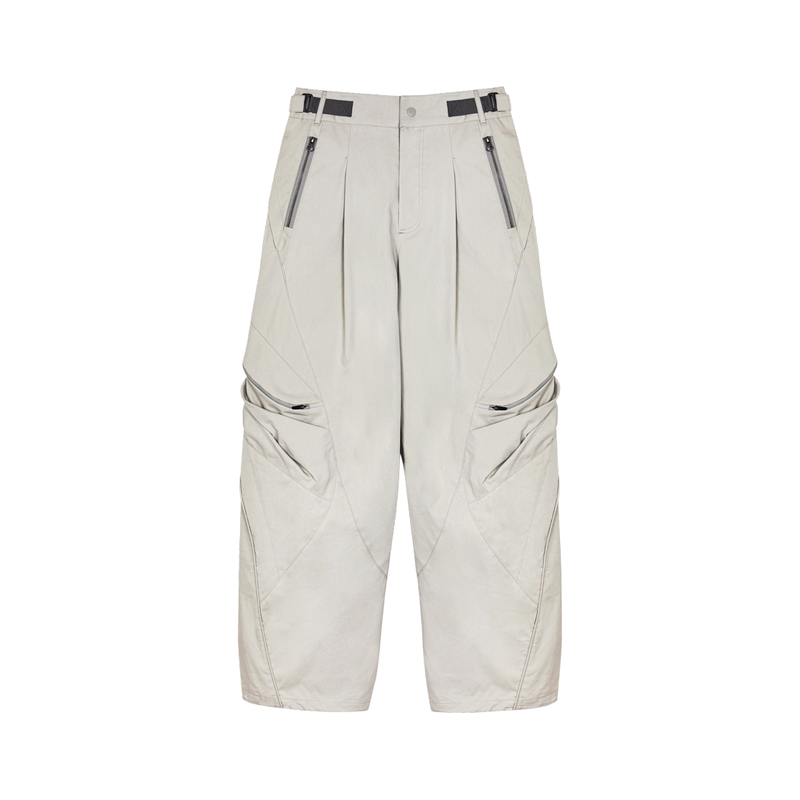 디프런티스 드레이프 포켓 팬츠 베이지(DIFFERENTIS Draped Pocket Pants Beige)