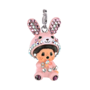 Monchhichi Bunny Monchhichi Charm Pink