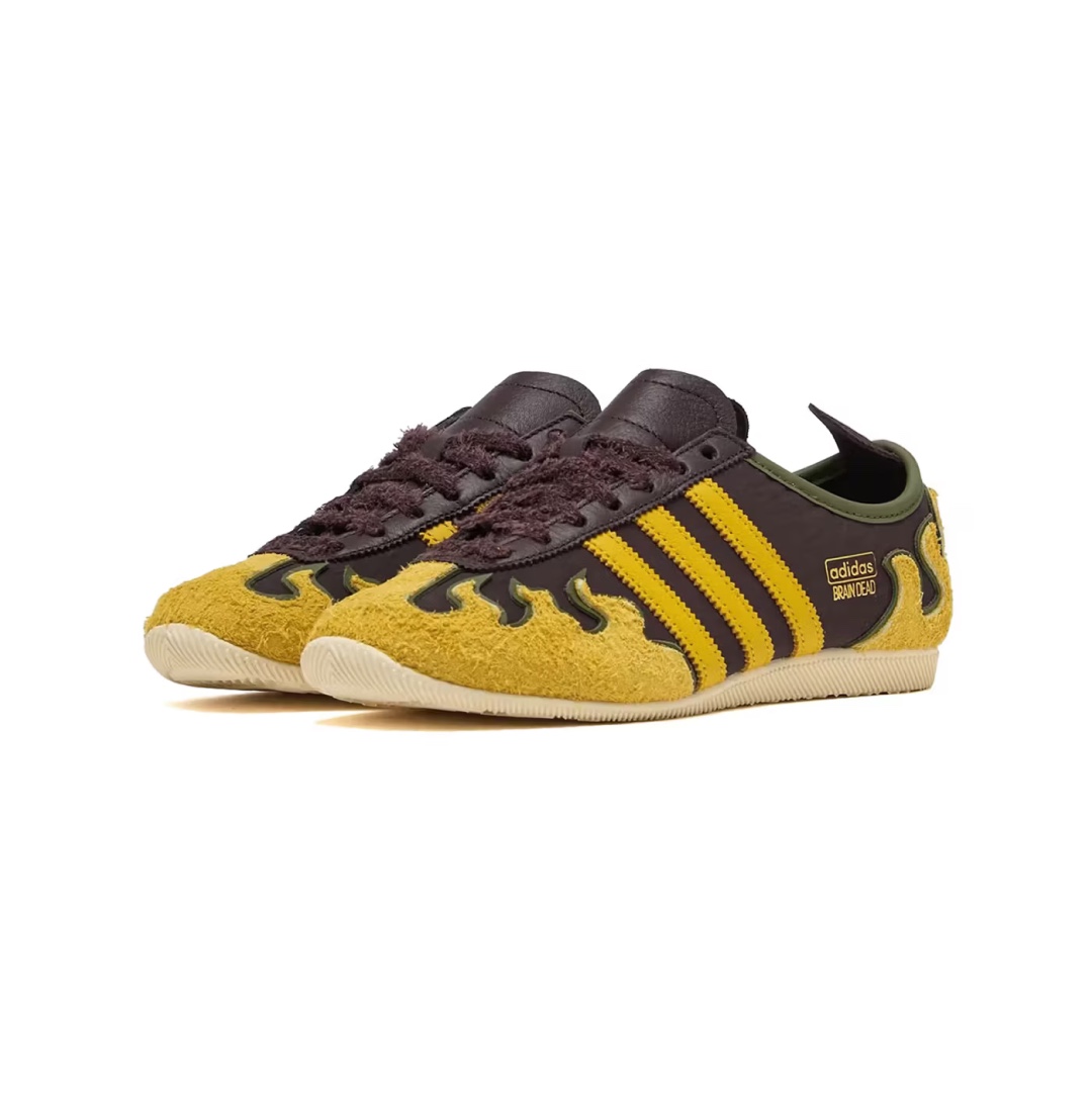 Adidas x Brain Dead Forest Hills Black, Adidas x Brain Dead Forest Hills Green Violet Tone 착용 스타일 - 2
