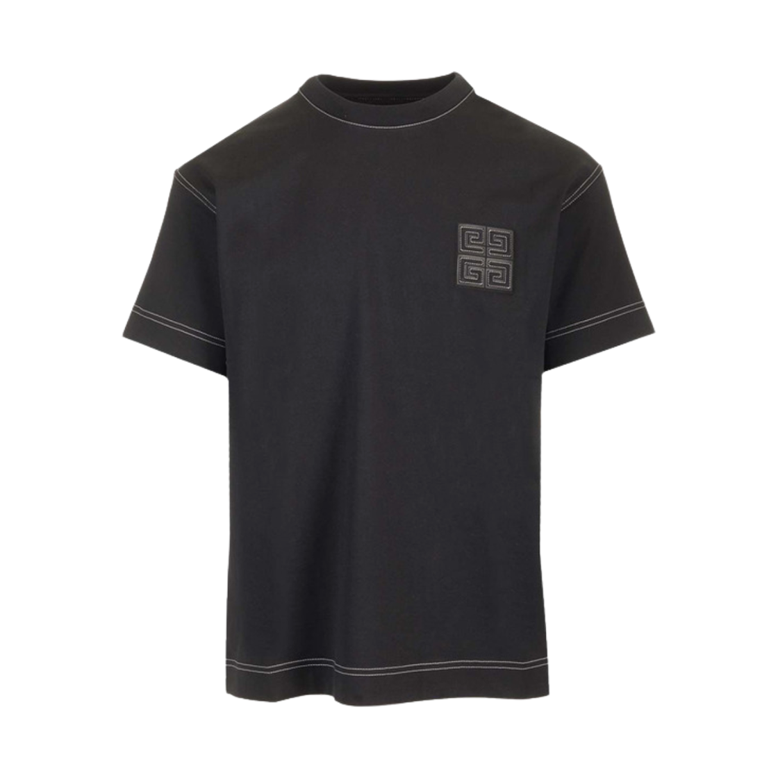 지방시 4G 코튼 티셔츠 블랙(Givenchy 4G Cotton T-Shirt Black)