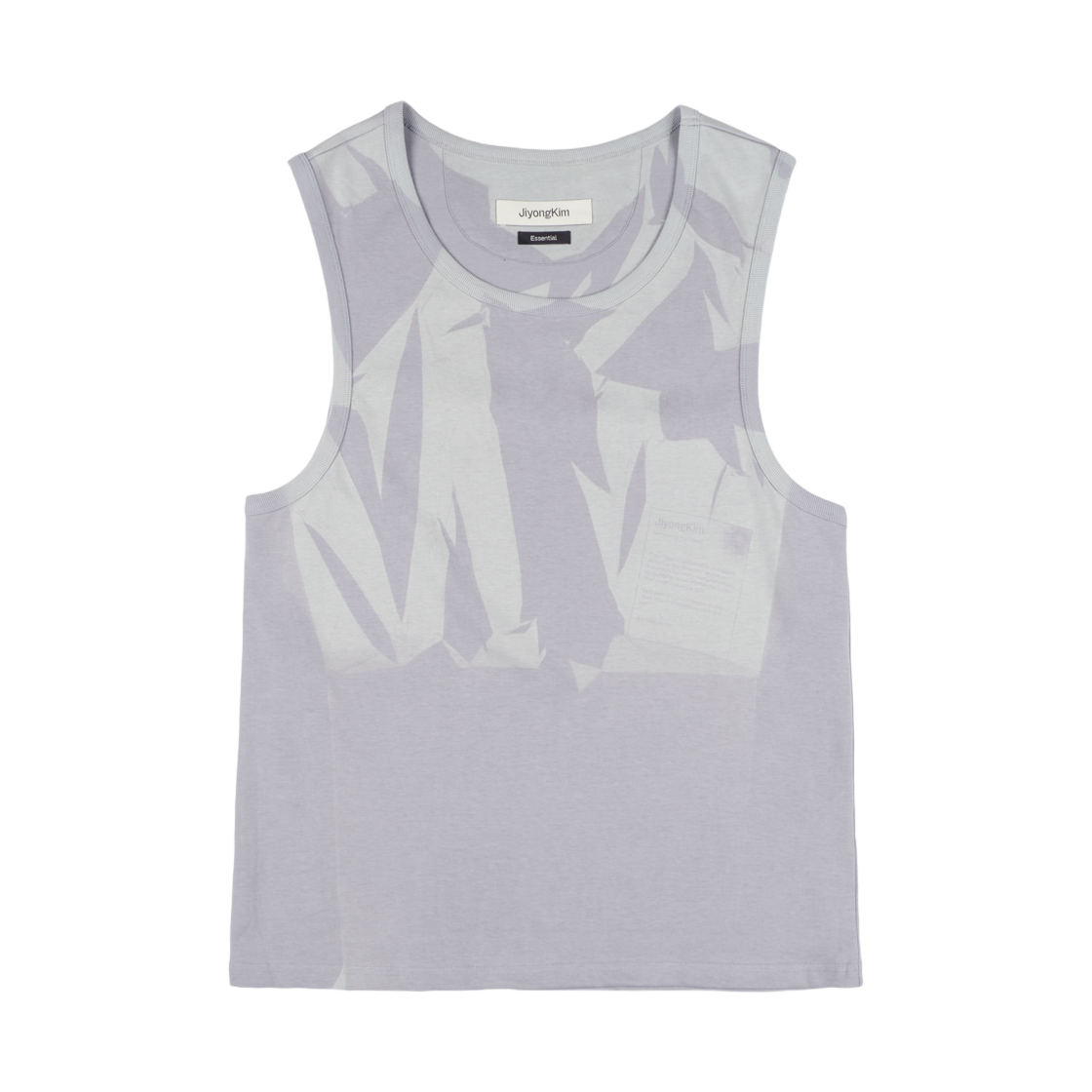 - Jiyong Kim Sun Bleached Pack Sleeveless Light Gray