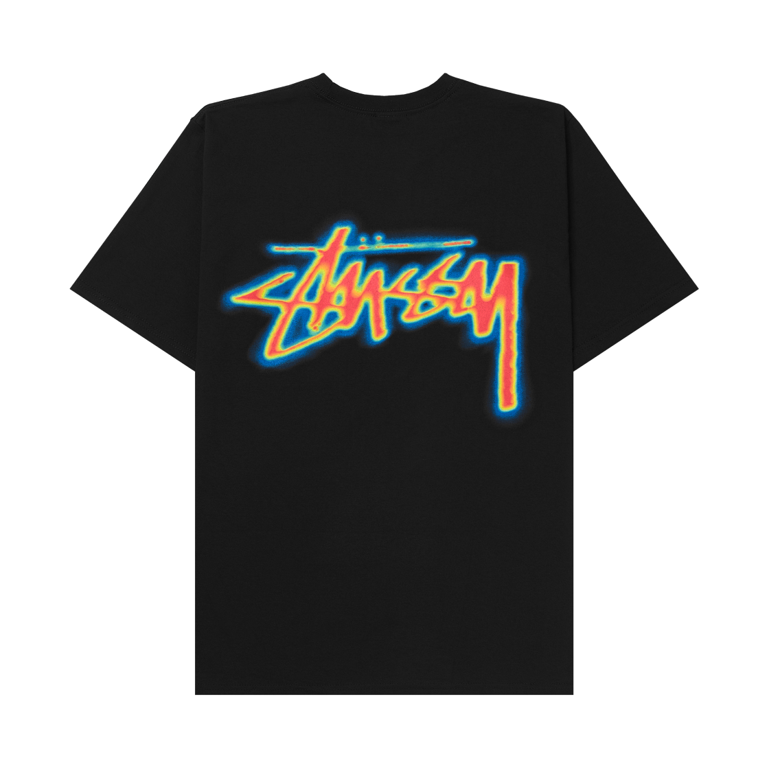 스투시 써멀 스탁 티셔츠 블랙(Stussy Thermal Stock T-Shirt Black) - 2
