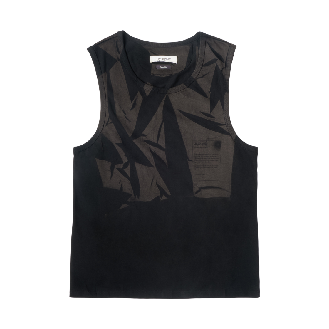 - Jiyong Kim Sun Bleached Pack Sleeveless Black