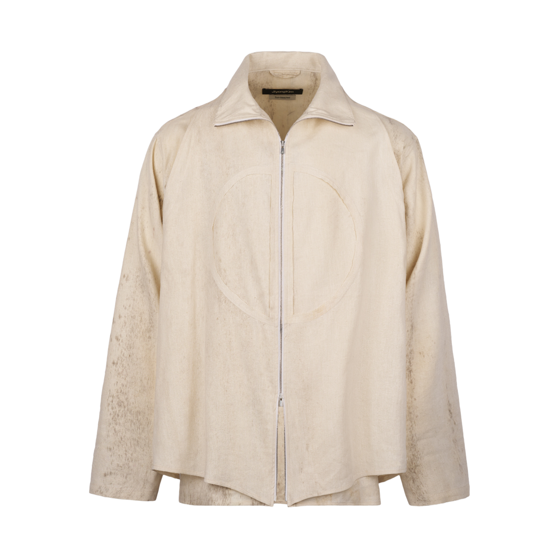 지용 킴 풀 집 바이오 선 셔츠 오프 화이트(Jiyong Kim Full Zip Bio Sun Shirt Off White)