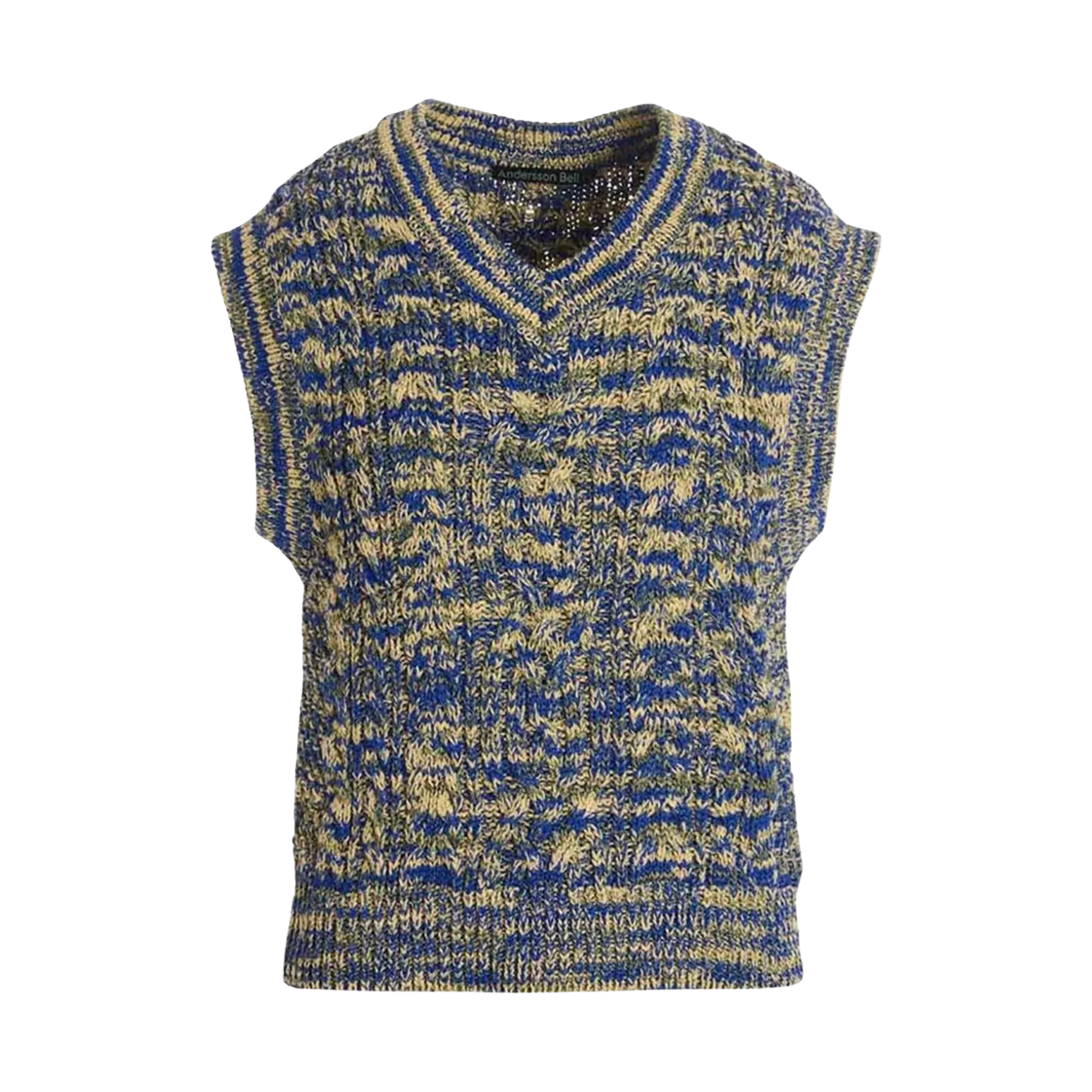 앤더슨벨 오트레토 케이블 베스트 블루(Andersson Bell Otreto Cable Vest Blue)