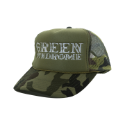 Green Syndrome LT Logo Trucker Cap Camo
