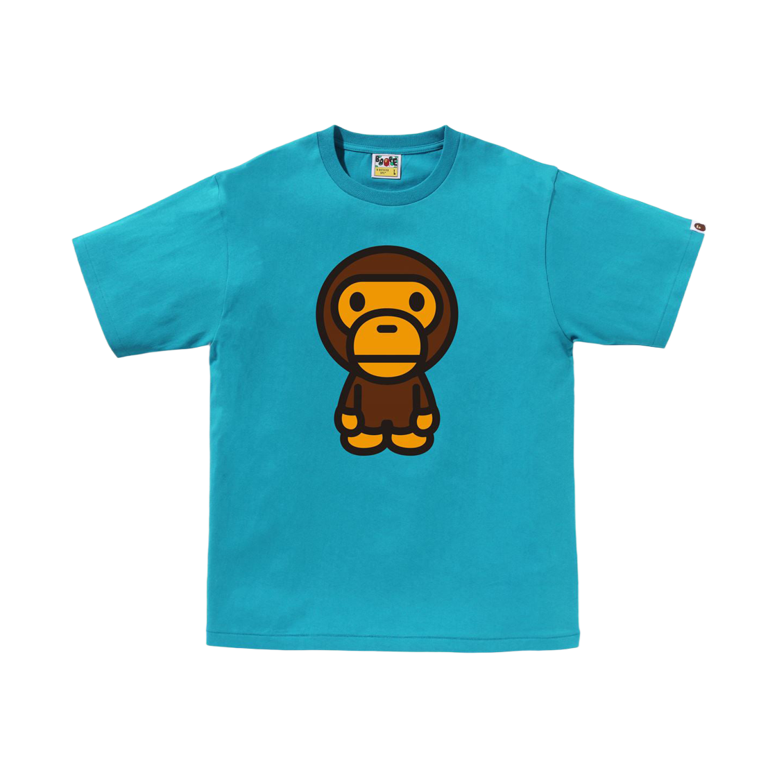 베이프 빅 베이비 마일로 티셔츠 블루