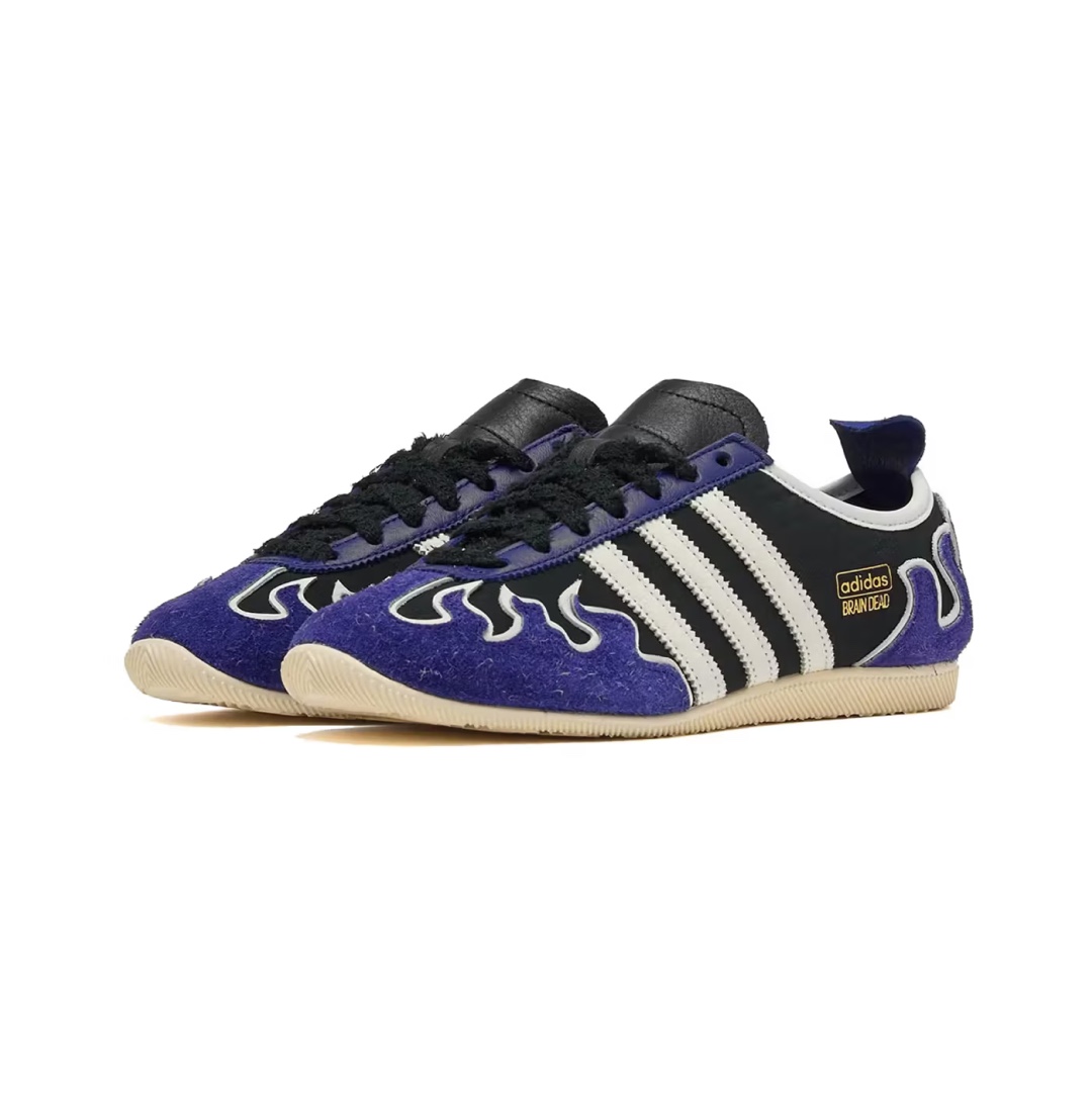 Adidas x Brain Dead Forest Hills Black, Adidas x Brain Dead Forest Hills Green Violet Tone 착용 스타일 - 3