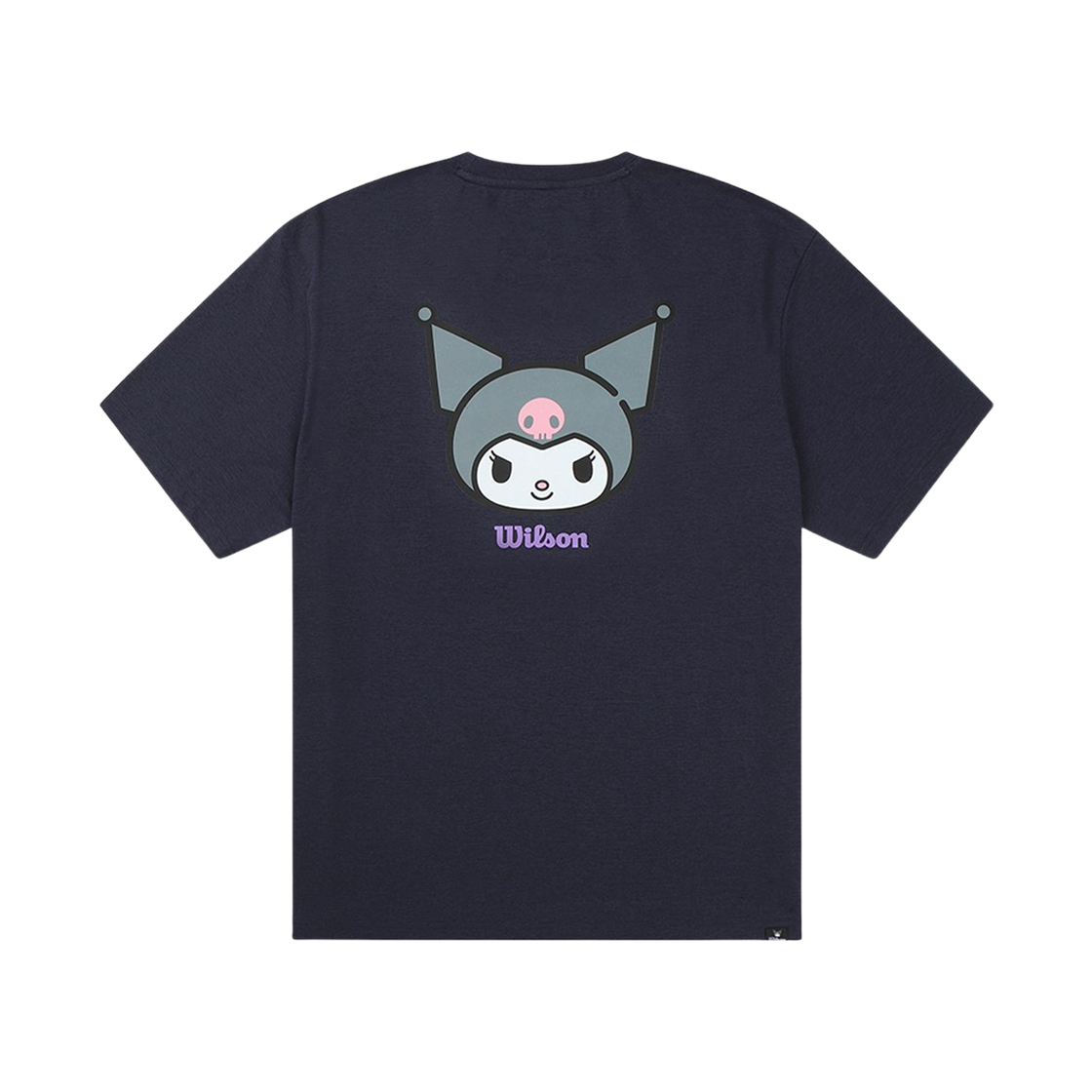 윌슨 x 산리오 캐릭터즈 쿠로미 그래픽 티셔츠 네이비(Wilson x Sanrio Characters Kuromi Graphic T-Shirt Navy)