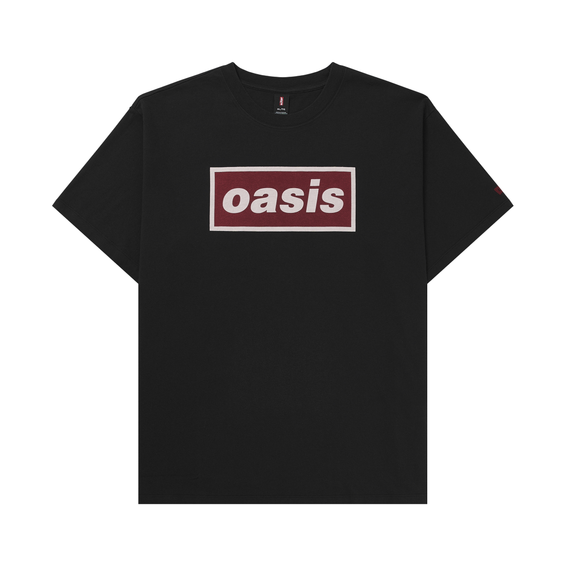 리바이스 x 오아시스 데카 로고 티셔츠 블랙(Levi's x Oasis Deca Logo T-Shirt Black)