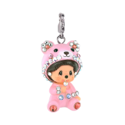Monchhichi Bear Monchhichi Charm Pink
