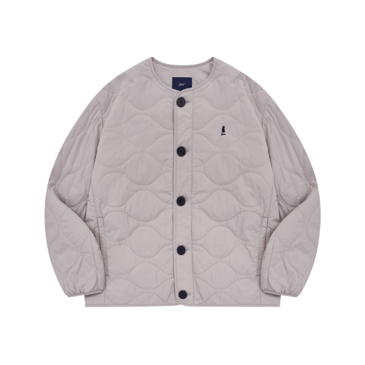 YD05JK7002LG / YES1JK399ALG / YEF1QJ301SLG Yale Warm-Up Quilting Jacket Light Grey