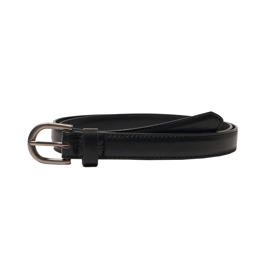 YEF2BT201ABK Yale Womens Synthetic Leather Classic Belt_Black