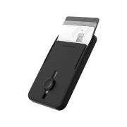 SINJIMORU MagSafe M Button Up Slide Card Wallet Case Black